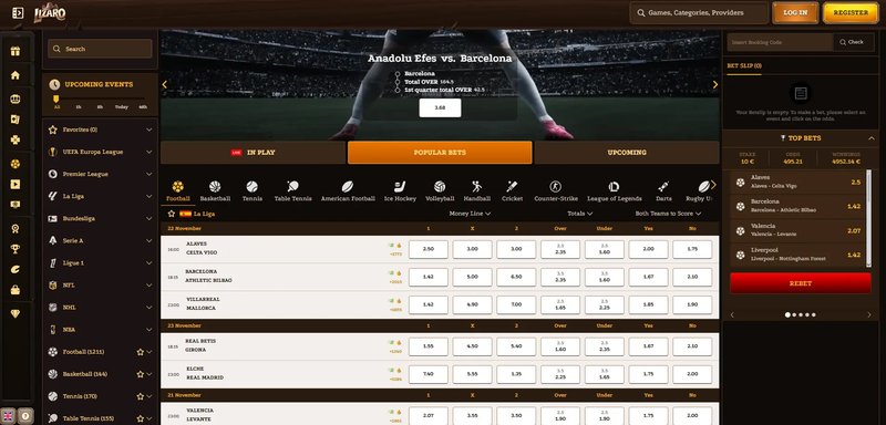 Lizaro Casino Review: A Premier Online Casino for UK Players